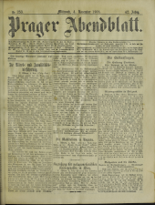 Prager Abendblatt