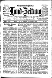 Österreichische Land-Zeitung