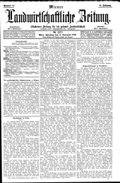 Wiener Landwirtschaftliche Zeitung