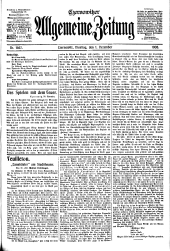 Czernowitzer Allgemeine Zeitung