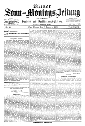 Wiener Sonn- und Montags-Zeitung