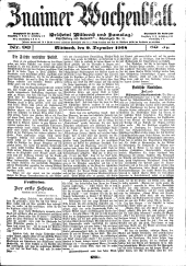 Znaimer Wochenblatt