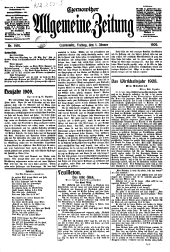 Czernowitzer Allgemeine Zeitung