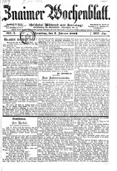 Znaimer Wochenblatt