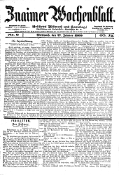 Znaimer Wochenblatt