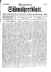 Deutsches Südmährerblatt