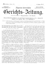 Allgemeine Österreichische Gerichtszeitung