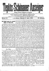 Teplitz-Schönauer Anzeiger