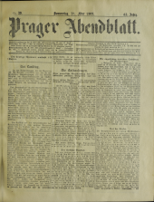 Prager Abendblatt