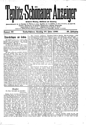 Teplitz-Schönauer Anzeiger