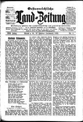 Österreichische Land-Zeitung