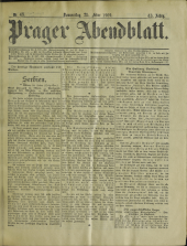 Prager Abendblatt