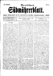 Deutsches Südmährerblatt