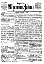 Czernowitzer Allgemeine Zeitung