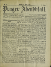 Prager Abendblatt
