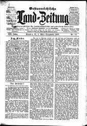 Österreichische Land-Zeitung