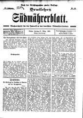 Deutsches Südmährerblatt