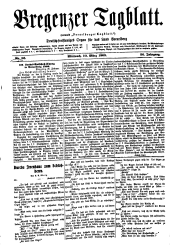 Bregenzer/Vorarlberger Tagblatt