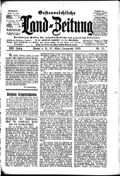 Österreichische Land-Zeitung