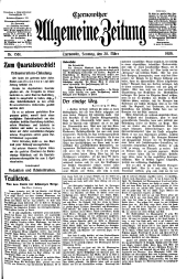 Czernowitzer Allgemeine Zeitung