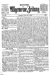 Czernowitzer Allgemeine Zeitung