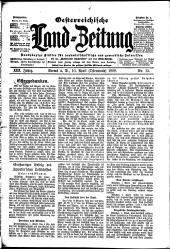 Österreichische Land-Zeitung