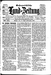 Österreichische Land-Zeitung