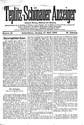 Teplitz-Schönauer Anzeiger