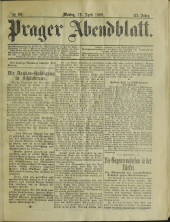 Prager Abendblatt