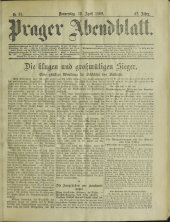 Prager Abendblatt