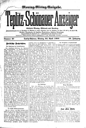 Teplitz-Schönauer Anzeiger