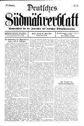 Deutsches Südmährerblatt