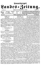 Vorarlberger Landes-Zeitung