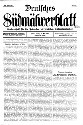 Deutsches Südmährerblatt