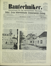 Der Bautechniker