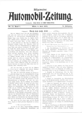 Allgemeine Automobil-Zeitung