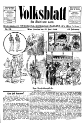 Volksblatt für Stadt und Land