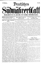 Deutsches Südmährerblatt