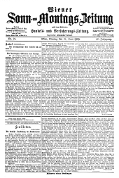 Wiener Sonn- und Montags-Zeitung