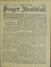 Prager Abendblatt