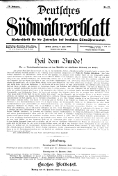 Deutsches Südmährerblatt