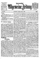 Czernowitzer Allgemeine Zeitung