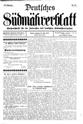 Deutsches Südmährerblatt