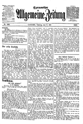 Czernowitzer Allgemeine Zeitung