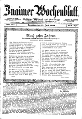 Znaimer Wochenblatt