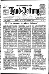 Österreichische Land-Zeitung