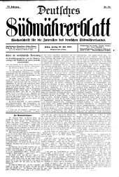 Deutsches Südmährerblatt