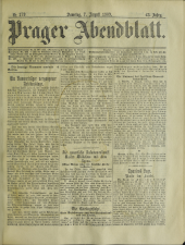 Prager Abendblatt