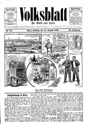 Volksblatt für Stadt und Land