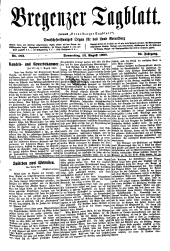 Bregenzer/Vorarlberger Tagblatt